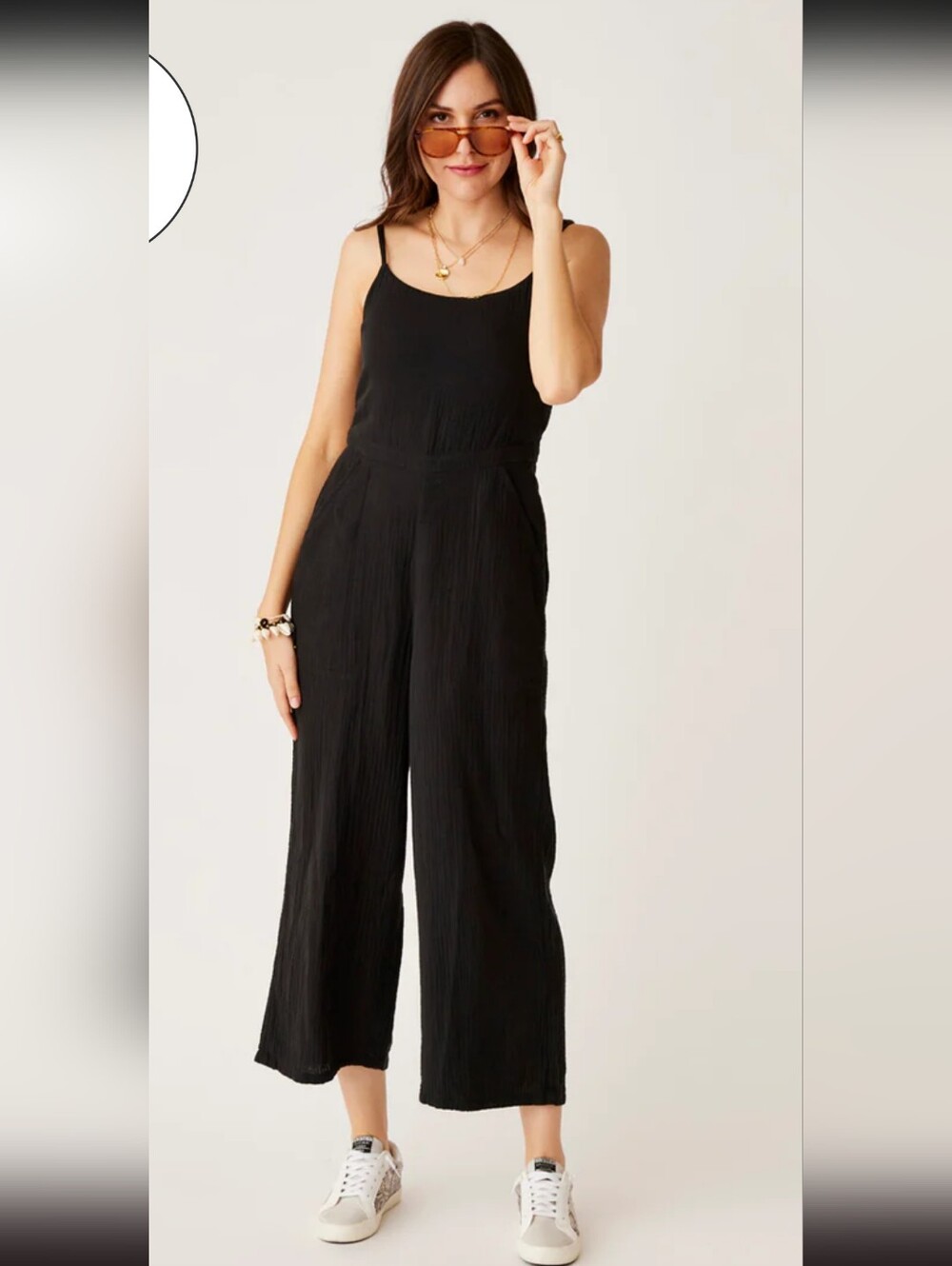 Carve Designs Knox Gauze Jumpsuit